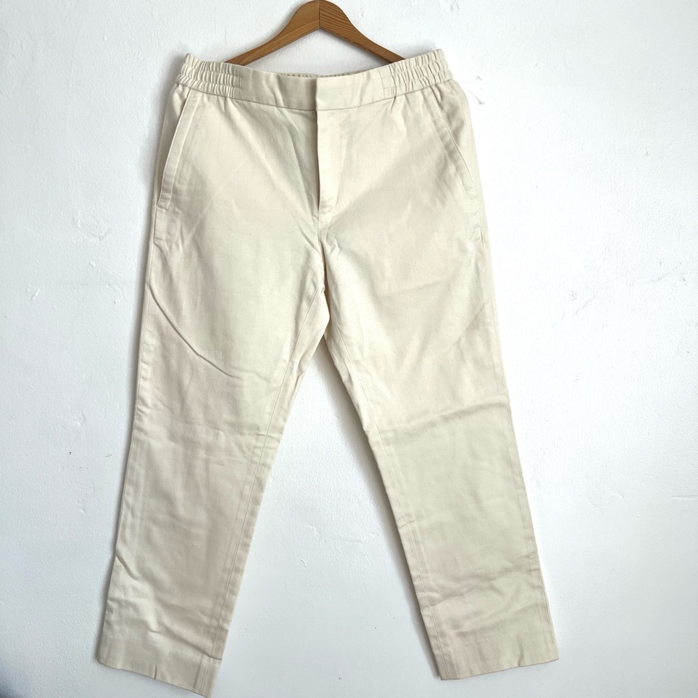 NWOT- Vince Cream Casual Trousers - Classic Straight Fit